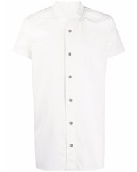 Rick Owens Short Sleeve Fitted Shirt