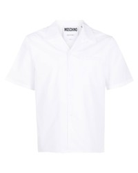 Moschino Short Sleeve Flocked Logo Shirt