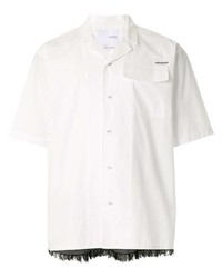Yoshiokubo Short Sleeve Fringed Edge Shirt