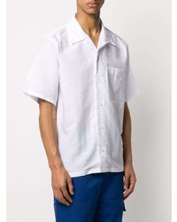 Kenzo Short Sleeve Linen Blend Shirt