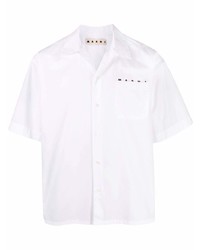 Marni Short Sleeve Logo Pocket Shirt