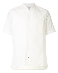 Cerruti 1881 Short Sleeve Mandarin Collar Shirt