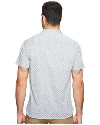 Perry Ellis Short Sleeve Micro Tile Shirt Clothing