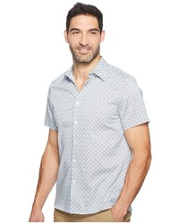 Perry Ellis Short Sleeve Micro Tile Shirt Clothing