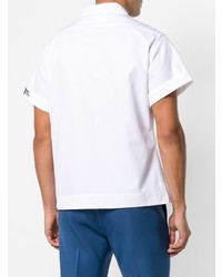 Calvin Klein 205W39nyc Short Sleeve Open Collar Shirt
