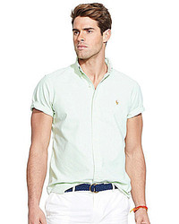 Polo Ralph Lauren Short Sleeve Solid Oxford Shirt