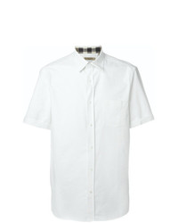 Burberry Short Sleeved Cotton Oxford Shirt