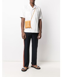 Sacai Short Sleeved Cotton Shirt