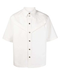 Bottega Veneta Short Sleeved Cotton Shirt