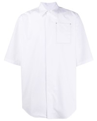 Jil Sander Short Sleeved Patch Pocket Boxy Shirt