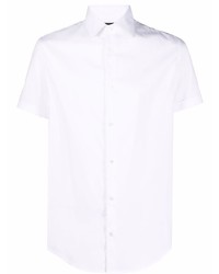 Emporio Armani Short Sleeved Poplin Shirt