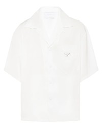 Prada Short Sleeved Recycled Nylon Shirt