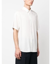 Emporio Armani Short Sleeves Lyocell Shirt