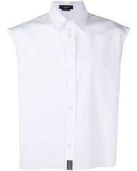 Versace Sleeveless Cotton Shirt