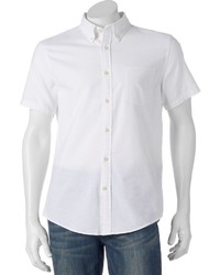 Sonoma Goods For Lifetm Oxford Woven Button Down Shirt