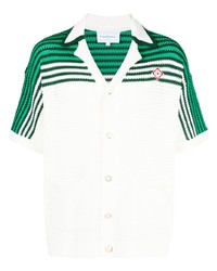 Casablanca Tennis Crochet Knit Shirt