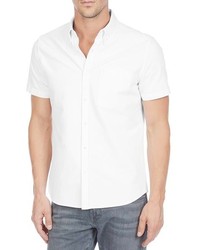 AG Jeans The Aviator Ss Shirt Oxford White