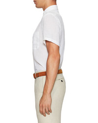 Billy Reid Tuscumbia Linen Short Sleeve Sportshirt