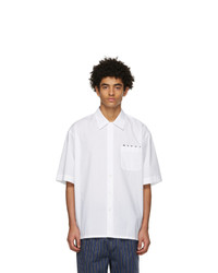 Marni White Bowling Short Sleeve Shirt