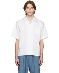 Marni White Bowling Short Sleeve Shirt