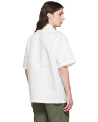 Stone Island White Cotton Jacket
