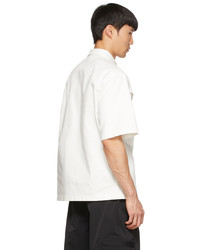 Bottega Veneta White Cotton Shirt