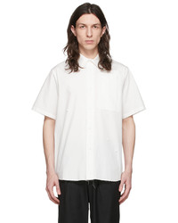 C2h4 White Cotton Shirt