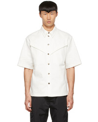 Bottega Veneta White Cotton Shirt
