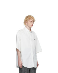 Balenciaga White Crew Short Sleeve Shirt