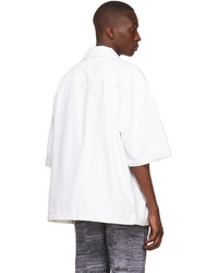 Bottega Veneta White Denim Shirt