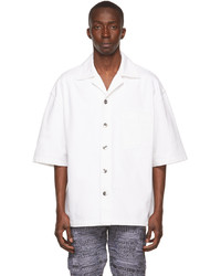 Bottega Veneta White Denim Shirt
