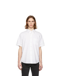 Rag and Bone White Fit 3 Short Sleeve Shirt