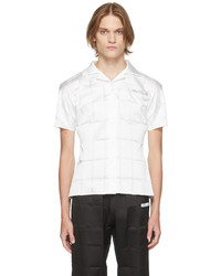 Coperni White Flou Mcanique Boxy Short Sleeve Shirt