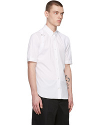 Alexander McQueen White Harness Poplin Shirt