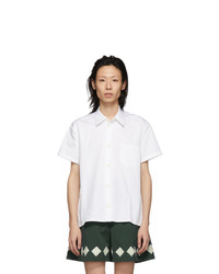 Namacheko White Kajal Short Sleeve Shirt