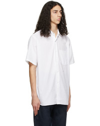 Nanamica White Regular Collar Shirt