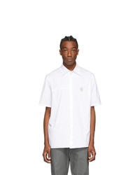 A-Cold-Wall* White Rhombus Badge Short Sleeve Shirt