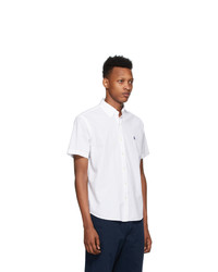 Polo Ralph Lauren White Seersucker Classic Fit Shirt