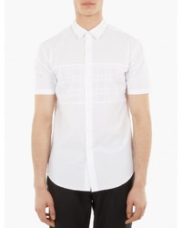 Wooyoungmi White Short Sleeved Cotton Shirt