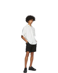AMI Alexandre Mattiussi White Summer Fit Short Sleeve Shirt