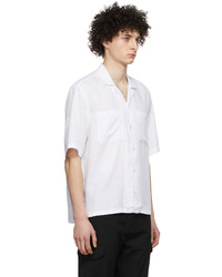 BOSS White Twin Pocket Short Sleeve Shirt