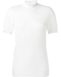 3.1 Phillip Lim Perforated Knit Top