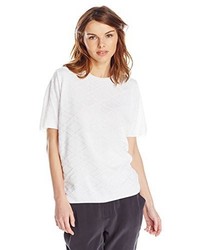 Alfred Dunner Missy Short Sleeve Sweater Shell