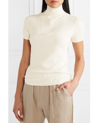 Akris Cashmere And Turtleneck Top