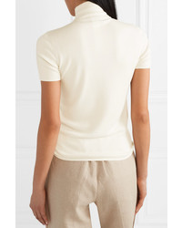 Akris Cashmere And Turtleneck Top