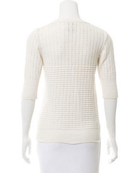 Mayle Knit Short Sleeve Sweater