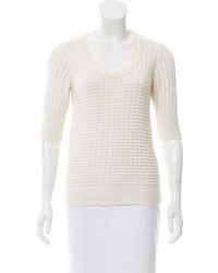 Mayle Knit Short Sleeve Sweater