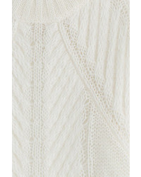 Vionnet Mohair Wool Short Sleeve Pullover