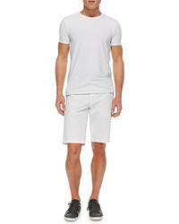 AG Jeans Ag Griffin Flat Front Shorts White