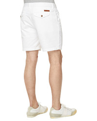 Burberry Brit Cotton Blend Shorts White